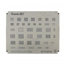 Трафарет BGA QianLi QS536 iPhone Universal 05 (Power, IF, WiFi, Integrated inductor, Millimeter wave chip)