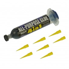 Клей полиуретановый Mechanic G7, черный, 30ml, в шприце, быстросохнущий Клей полиуретановый Mechanic G7, черный, 30ml, в шприце, быстросохнущий