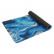 Игровая поверхность 900*400*2 mm, резиновое основание, абстракция синий 1