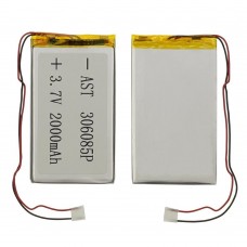 Аккумулятор 306085P универсальный с контроллером, 3,8 х 50 х 87 мм (1100 mAh)/ для смартфона, планшета