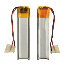 Аккумулятор 501040P универсальный с контроллером, 5 х 10 х 40 мм (185 mAh)/ для кейсов наушников, bluetooth гарнитур, MP3 плееров