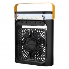 Настольный вентилятор FZM-04 с питанием от USB и функцией увлажнения черный