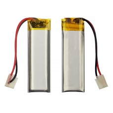 Аккумулятор 501240P универсальный с контроллером, 5 х 12 х 41 мм (160 mAh)/ для кейсов наушников, bluetooth гарнитур, MP3 плееров