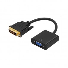 Переходник DVI to VGA 0.25m черный