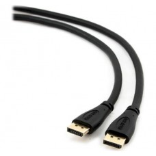Мультимедийный кабель DP to DP 1.8m черный