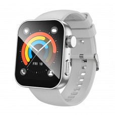 Смарт часы Hoco BD11 с функцией звонка серебристый Смарт часы Hoco BD11 с функцией звонка серебристый