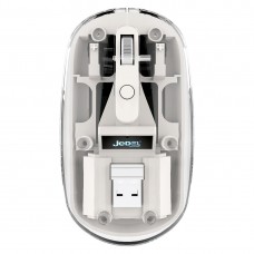 Беспроводная мышь Jedel WD131P прозрачнобелый