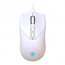 Проводная мышь Jedel GM700 игровая с RGB подсветкой белый