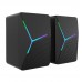 Настольные колонки Jedel S-553 с LED подсветкой 2x3W черный