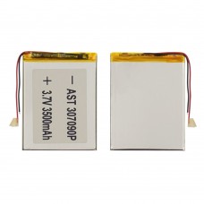 Аккумулятор 307090P универсальный с контроллером, 3 х 70 х 94 мм (2100 mAh)/ для смартфона, планшета