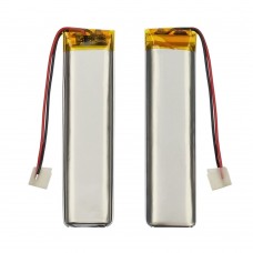 Аккумулятор 722075P универсальный с контроллером, 7 х 19 х 74 мм (700 mAh)/ для MP4, DVD, GPS, PSP, DVR, телефонов