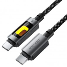 Кабель Acefast C21-03 Type-C to Type-C 60W черный