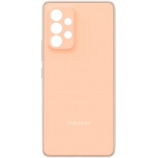 Задняя крышка для Samsung A536 Galaxy A53 (2022) Peach (персиковая)