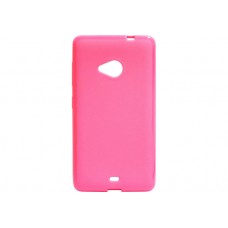 Чохол Utty U-case Tpu Microsoft Lumia 535 рожевий