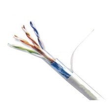 Кабель FTP, Cu (медь), для внутренней прокладки, 4x2x0,50 мм, Atcom Premium, бухта 305 м (3802)