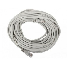 Патч-корд 20 м, UTP, Grey, ATcom, Cat.5e, CCA, PVC (9169)