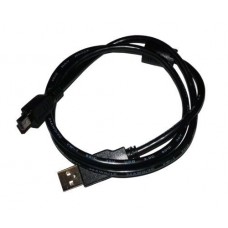 Кабель USB 2.0 AM - miniUSB (5P), 0.8 м, черный, Atcom (3793)