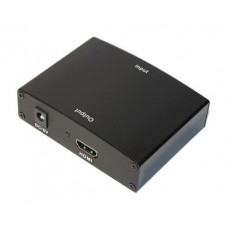 Переходник HDMI (F) - VGA (F), Atcom HDV01, черный, 2xRCA для звука (15271)