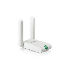 Сетевой адаптер USB TP-LINK TL-WN822N, белый, до 300 Мбит/с, 802.11n, WPS, USB 2.0, две внешние антенны 3 дБи