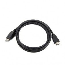 Кабель DisplayPort (M) - HDMI (M), 1.8 м, черный, Cablexpert (CC-DP-HDMI-6)