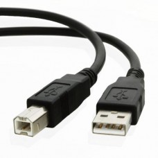 Кабель USB 2.0 AM - USB BM, 4.5 м, черный, Cablexpert, ферритовый фильтр (CCF-USB2-AMBM-15)