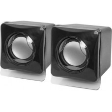Колонки 2.0 Defender SPK 35, черный, 5 Вт, 3.5 мм, питание от USB, регулятор громкости (65635)