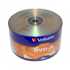 Диск DVD-R 50 Verbatim, 4.7Gb, 16x, Data Life, Wrap (43791)