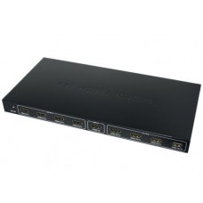 Разветвитель HDMI сигнала, Atcom, черный, на 8 портов HDMI V1.4, до 25 м (7688)