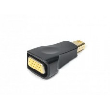 Переходник miniDisplayPort (M) - VGA (F), Cablexpert, черный (A-mDPM-VGAF-01)