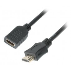 Кабель HDMI (M) - HDMI (F), 4.5 м, черный, Cablexpert, V2.0 (CC-HDMI4X-15)