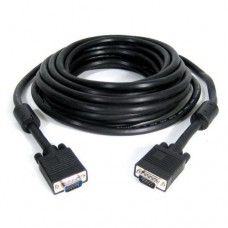 Кабель VGA (M) - VGA (M), 15 м, черный, Cablexpert (CC-PPVGA-15M-B)