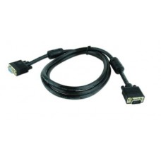 Кабель VGA (M) - VGA (F), 1.8 м, черный, Cablexpert (CC-PPVGAX-6B)