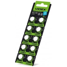 Батарейки AG12/LR43, Videx Excellent!, 10 шт, Blister