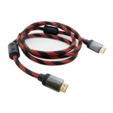 Кабель HDMI (M) - HDMI (M), 1.5 м, черный/Red, Extradigital, V2.0 (KBH1633)
