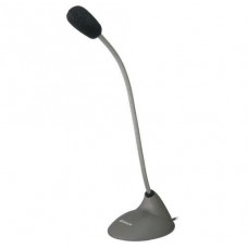 Микрофон Defender MIC-111 серый, на подставке (64111) Микрофон Defender MIC-111 серый, на подставке (64111)