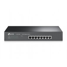 Коммутатор TP-LINK TL-SG1008, 8x100/1000 Mb/s, металлический корпус, неуправляемый