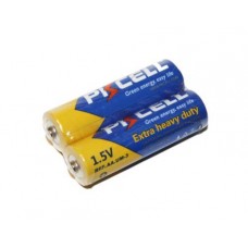 Батарейка AA (R6), солевая, PKCELL, 2 шт, 1.5V, Shrink (R6P-2S)