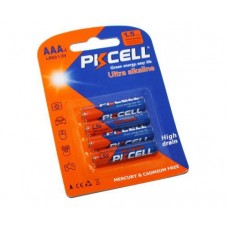 Батарейка AAA (LR03), щелочная, PKCELL Ultra, 4 шт, 1.5V, Blister (LR03-4B)