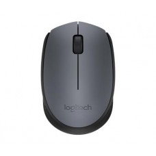 Мышь Logitech M170, Grey/черный, USB, беспроводная, оптическая, 1000 dpi, 3 кнопки, 1xAA (910-004642)