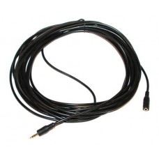 Кабель-удлинитель звуковий, 3.5 мм (F) - 3.5 мм (M), 7.5 м, черный, Atcom (11056)