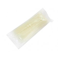 Стяжки для кабеля, 160 мм х 2.5 мм, 100 шт, белые