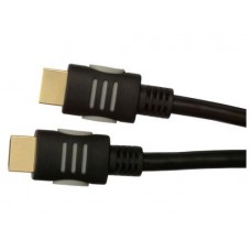 Кабель HDMI (M) - HDMI (M), 1.5 м, черный, Tecro, V1.4 (HD 01-50)