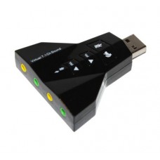 Звуковая карта USB 2.0, 7.1, Dynamode Virtual, 90 дБ, СМ108, RTL 3D / Xear 3D, Blister (PD560)