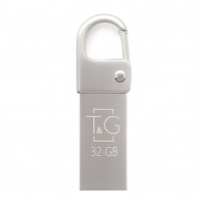 Флеш накопитель USB 32Gb T G Metal TG027, серебристый, USB 2.0 (TG027-32G)