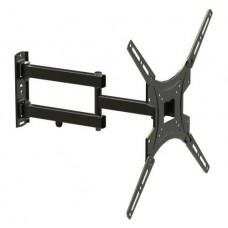 Настенное крепление LCD/Plasma TV 26-55' Walfix R-383B черный, VESA 400x400, до 30 кг, наклон +/-15°, поворот 180`, отступ от