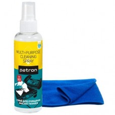 Набор чистящий Patron для оргтехники: спрей 100 мл, микроволокно 20 х 20 см (F3-018) Набор чистящий Patron для оргтехники: спрей 100 мл, микроволокно 20 х 20 см (F3-018)