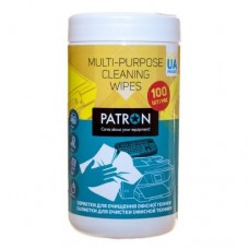 Салфетки чистящие Patron для оргтехники, туба, 100 шт (F3-028) Салфетки чистящие Patron для оргтехники, туба, 100 шт (F3-028)