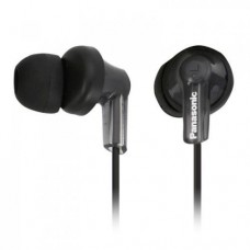 Наушники Panasonic RP-HJE118GU-K черный, Mini jack (3.5 мм), вкладыши, кабель 1,1 м