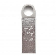 Флеш накопитель USB 16Gb T G Metal TG026, серебристый, USB 2.0 (TG026-16G)
