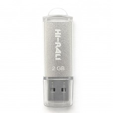 Флеш накопитель USB 2Gb Hi-Rali Rocket, серебристый, USB 2.0 (HI-2GBRKTSL) Флеш накопитель USB 2Gb Hi-Rali Rocket, серебристый, USB 2.0 (HI-2GBRKTSL)